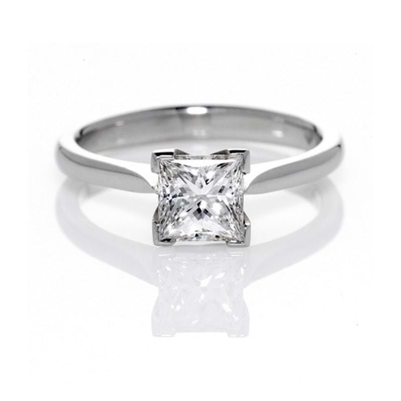 Princess cut diamond solitaire ring, engagement rings, designer rings, beautiful classic engagement rings, high quality diamond rings, Eltham jeweller, Melbourne