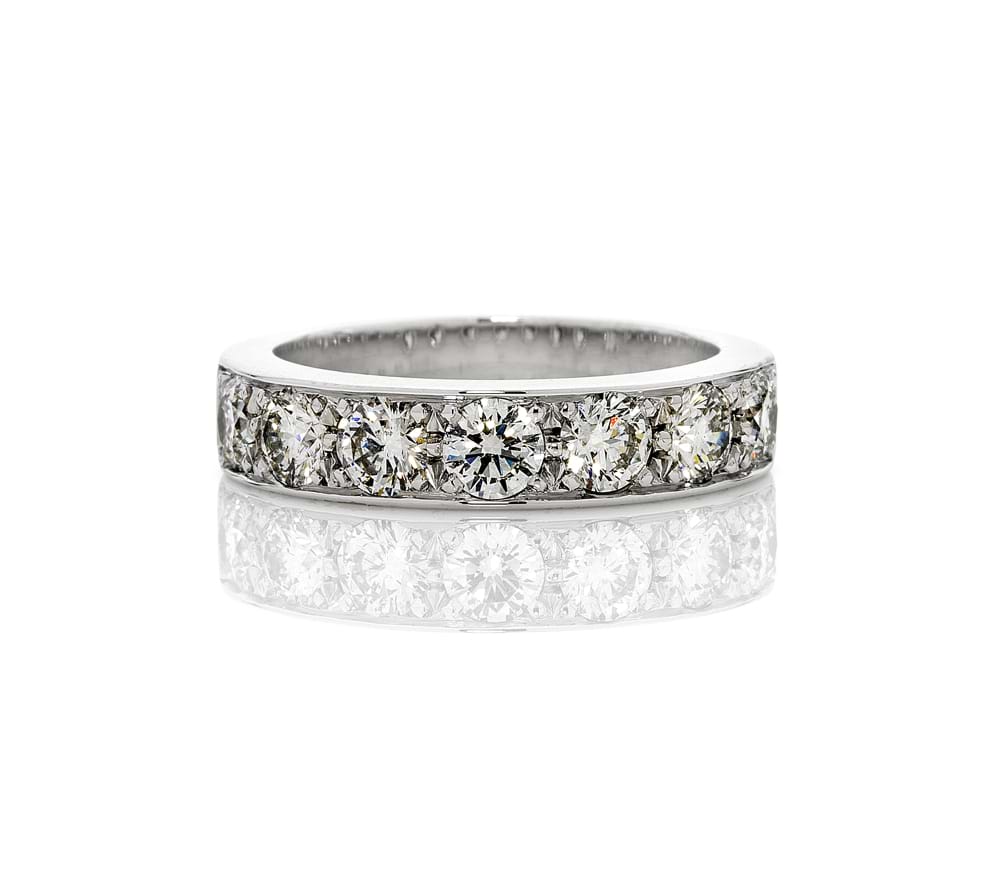 Diamond Band Grain Set Alta