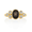 Black star sapphire and diamond ring, seven stone, gemstone rings, Melbourne, Australia