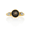 Black star sapphire and diamond ring, three stone, gemstone rings, Melbourne, Australia