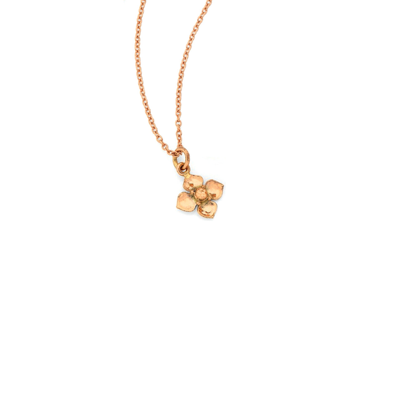 Boronia flower design, charm pendants, handcrafted diamond jeweller, Melbourne, Australia
