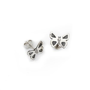 Eltham Copper Butterfly Studs - 9ct Rose Gold