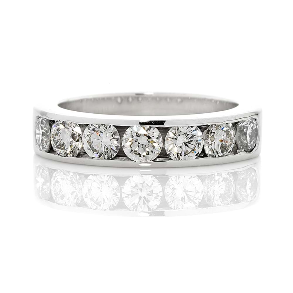 Channel set wide diamond band, eternity rings, diamond rings, diamond bands, Melbourne Australia