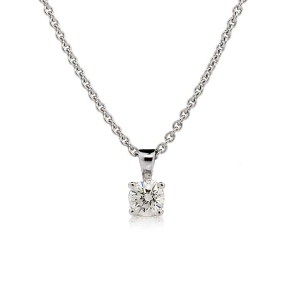 Claw set diamond pendant, Melbourne Australia