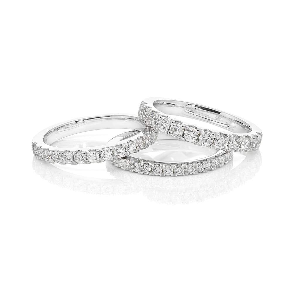 Diamond stacking bands, wedding bands, anniversary bands, Christmas gifts for her, shop online