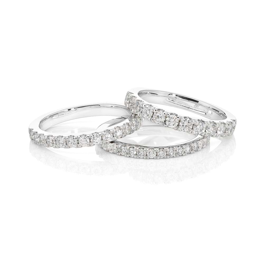 Fine diamond band sale