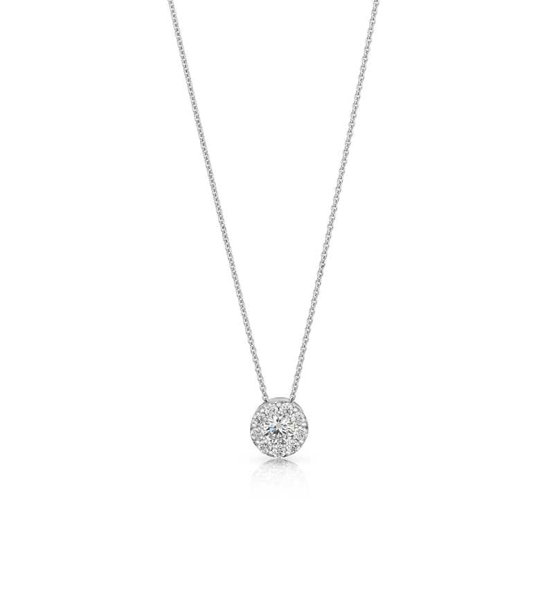 Diamond slider, diamond pendant, everyday diamond jewellery, Eltham jewellers