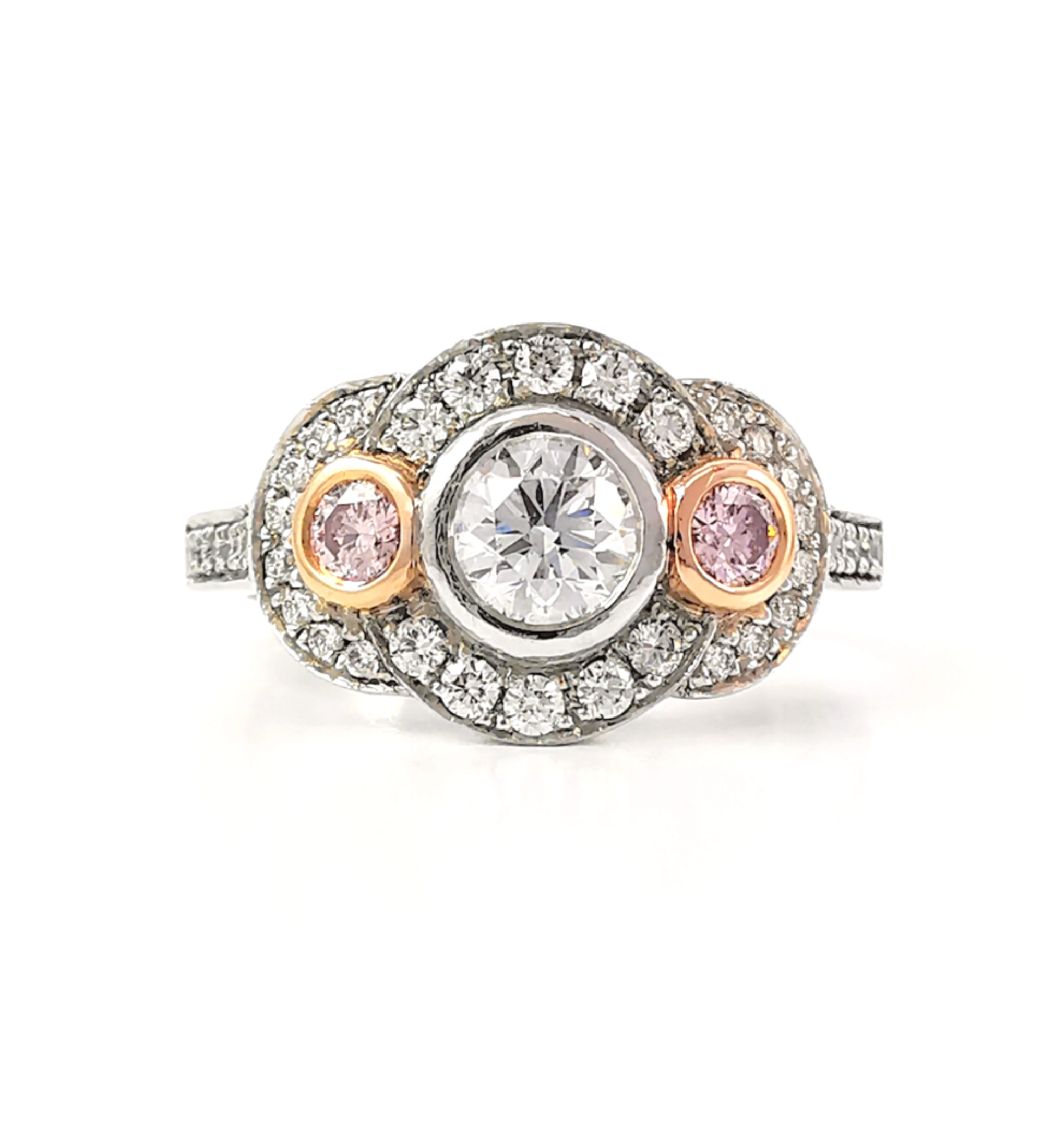 Deco Argyle Pink Diamond