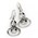 Sterling silver hook earrings, handcrafted, Eltham jeweller, Melbourne