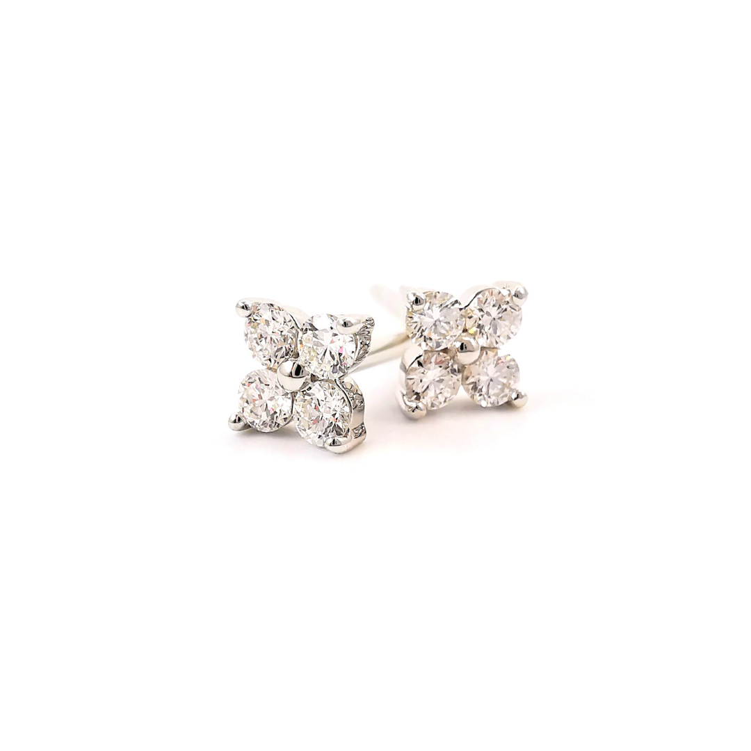 flower diamond studs sm wfhuvzkhmlke