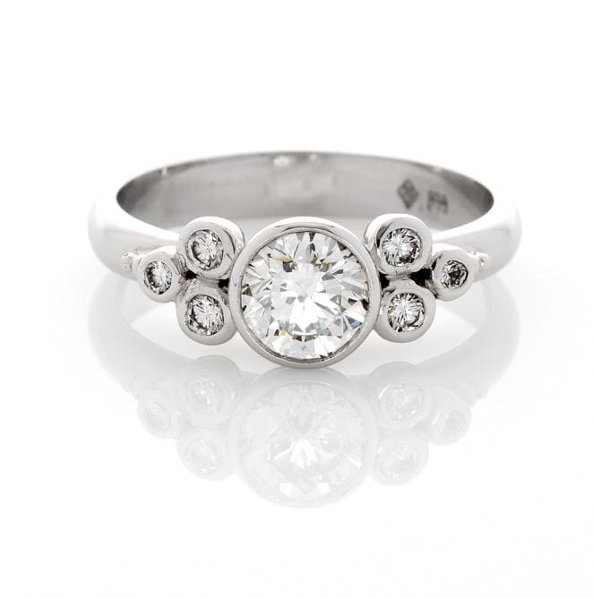 polygon ring | gokstone Images High Quality Grahic Granulation Seven Stone