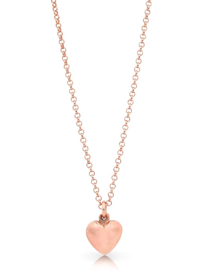 Heart pendant rose gold necklace, Melbourne Australia, confirmation gifts for teenage girls