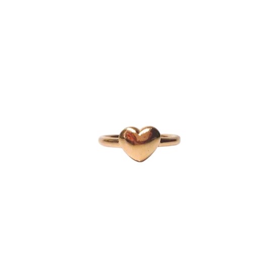 Rose gold heart ring, handcrafted, Valentine's Day gifting ideas, Eltham, Melbourne, Australia