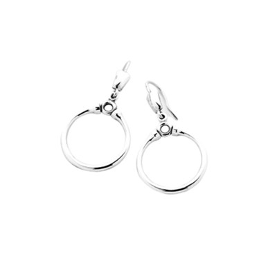 Everyday jewellery, sterling silver, earrings, hoop earrings, loop and circle earrings, hook earrings, Eltham jeweller, Melbourne, Australia