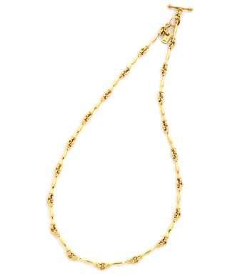 Handcrafted neckchain, solid links, yellow gold, everyday jewellery, Eltham jeweller, Melbourne, Australia