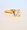 Princess cut solitaire diamond ring with white gold claws and yellow gold diamond shoulders, Melbourne Australia