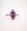 Purple sapphire pear shape ring with diamond halo in white gold, Melbourne Australia