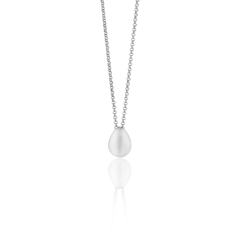 Peardrop pendants, handcrafted everyday jewellery, sterling silver jewellery, Eltham jeweller, gifts for women, Melbourne, Australia