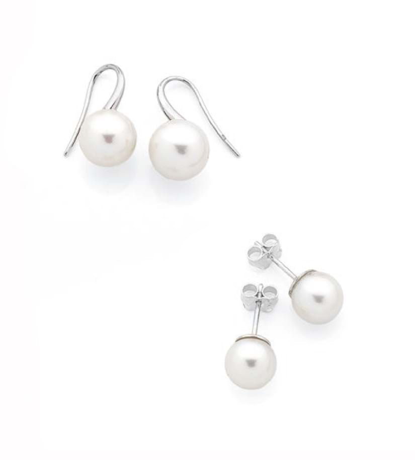 Pearl earrings, Christmas gift ideas for women, jewellery, Eltham, shop online, Melbourne, Australia