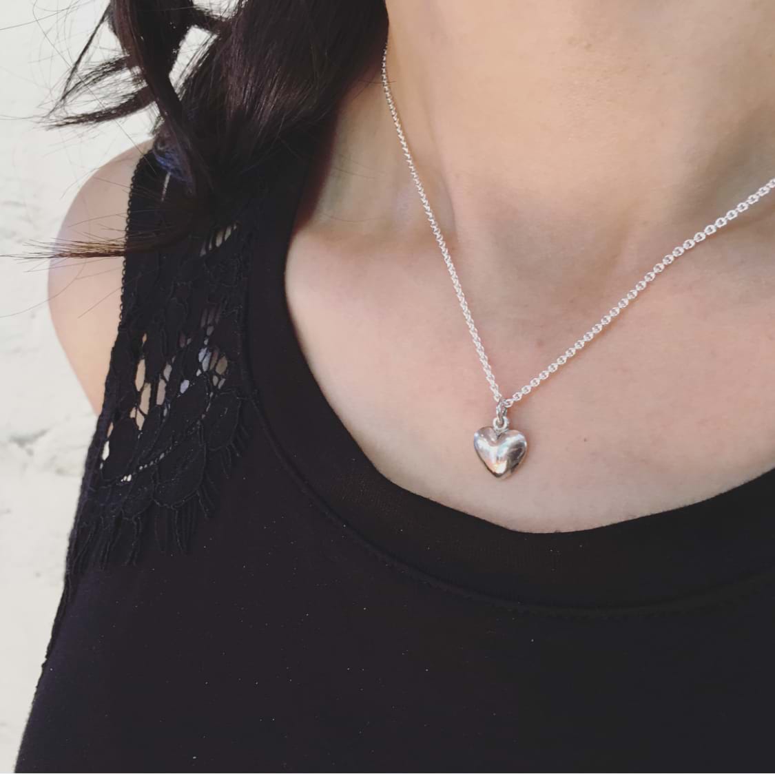 Heart Pendant Sterling Silver, Melbourne Australia