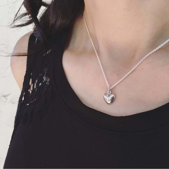 Heart Pendant Sterling Silver, Melbourne Australia