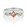 Argyle pink diamond princess cut with side pear diamonds