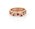 Wire ring, ruby and white diamond, contemporary rings, modern rings, gemstone rings, two-tone rings, handcrafted rings, Melbourne jeweller, jewellery online, buy jewellery online, Melbourne jeweller, Eltham, Australia