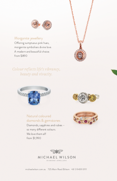 Gemstone rings, yellow diamond ring, sapphire rings, cushion cut, trilogy rings, morganite jewellery, ruby ring, Christmas gifts for her, shopping online, Eltham, Melbourne, Australia