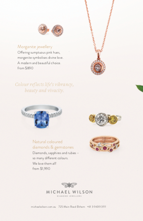 Gemstone rings, yellow diamond ring, sapphire rings, cushion cut, trilogy rings, morganite jewellery, ruby ring, Christmas gifts for her, shopping online, Eltham, Melbourne, Australia