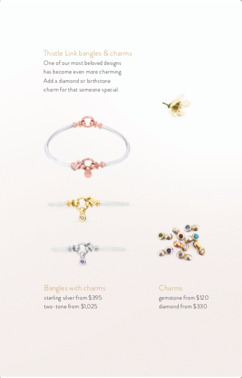 Bangles and charms, diamond charms, gemstone charms, handcrafted jewellery, gifts for women, Christmas shopping, Melbourne, Eltham, Australia