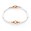 Two-tone rose gold and sterling silver bangle, gifts, jewellery, Melbourne Australia