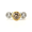 Three stone ring, cognac centre stone with side round brilliant diamonds, platinum band and yellow gold bezel setting, Melbourne Australia, beautiful rings, Eltham jeweller, Melbourne jeweller, buy rings online, online jewellery store, rings