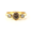 Three stone cognac diamond ring, brown gemstone, engagement rings, dress ring, wedding anniversary rings, Melbourne Australia, Eltham jewellers, trilogy rings